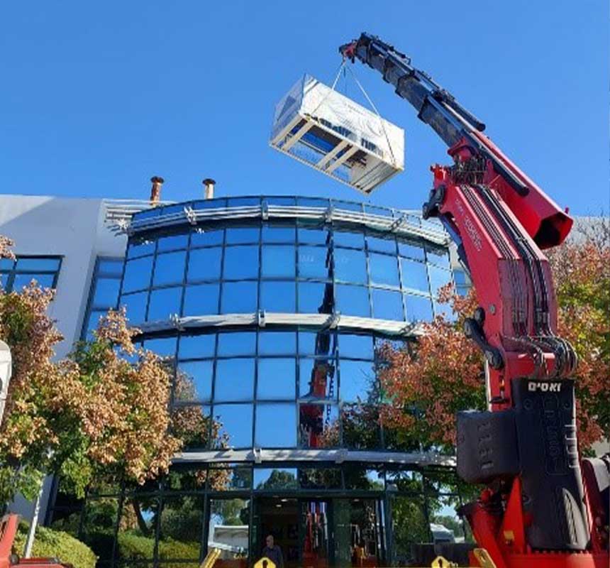 Hebrew University of Jerusalem Clivet units installed