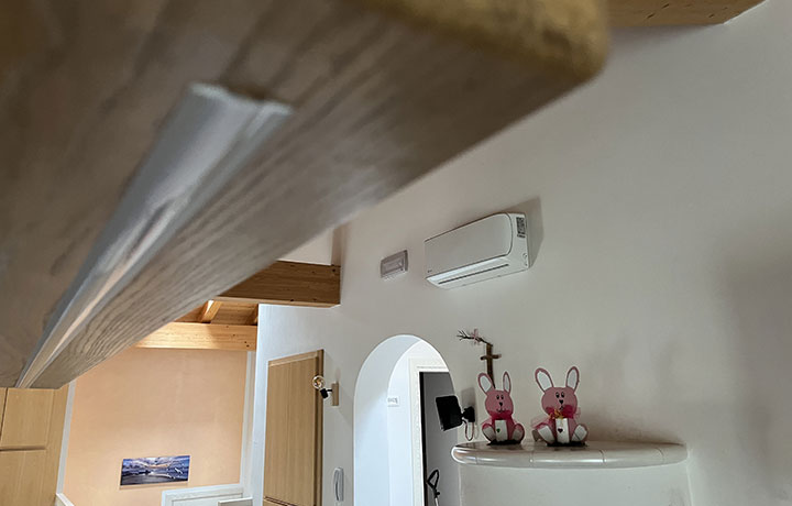 Casa privata a Feltre con Split e Accumulo